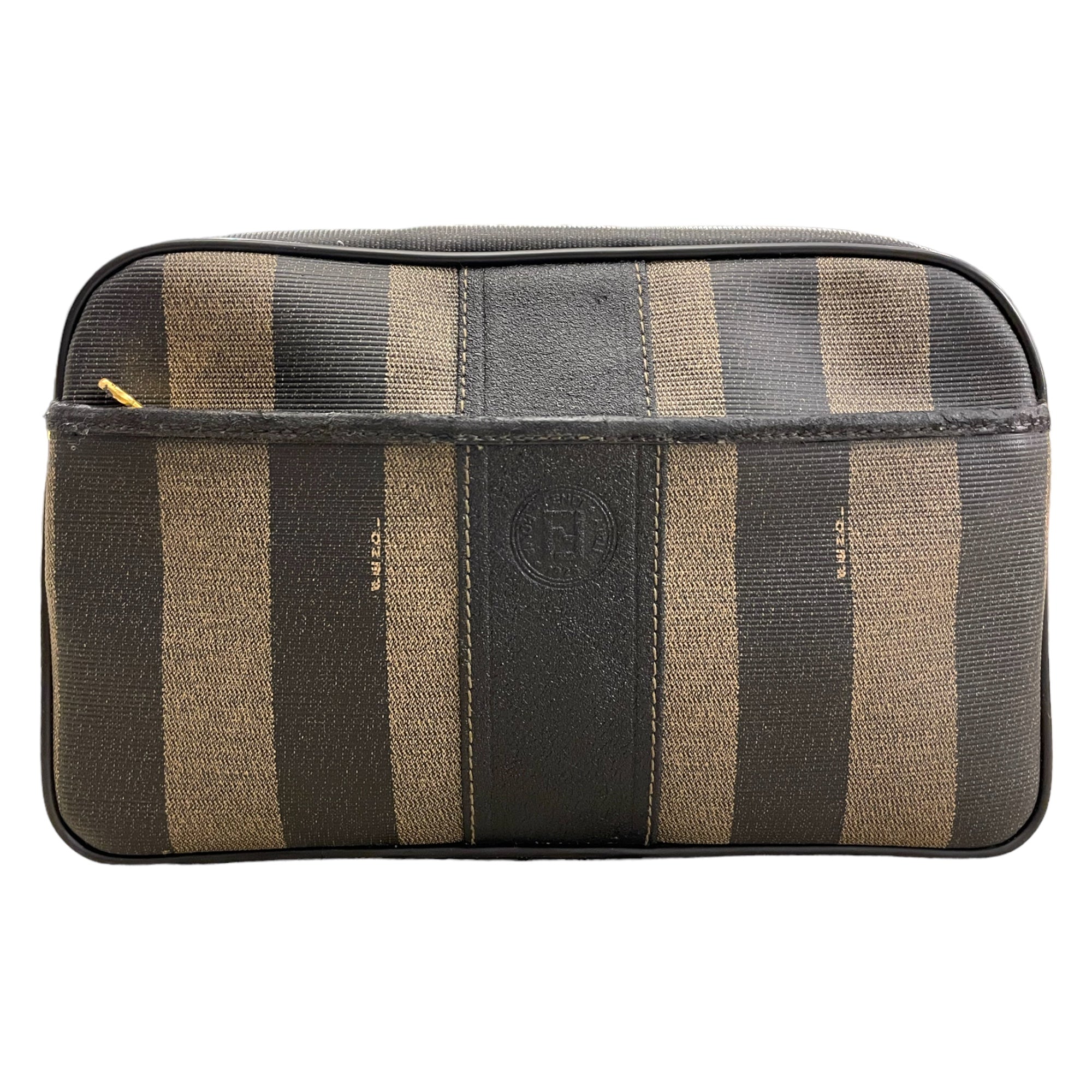 Vintage fendi striped outlet crossbody bag