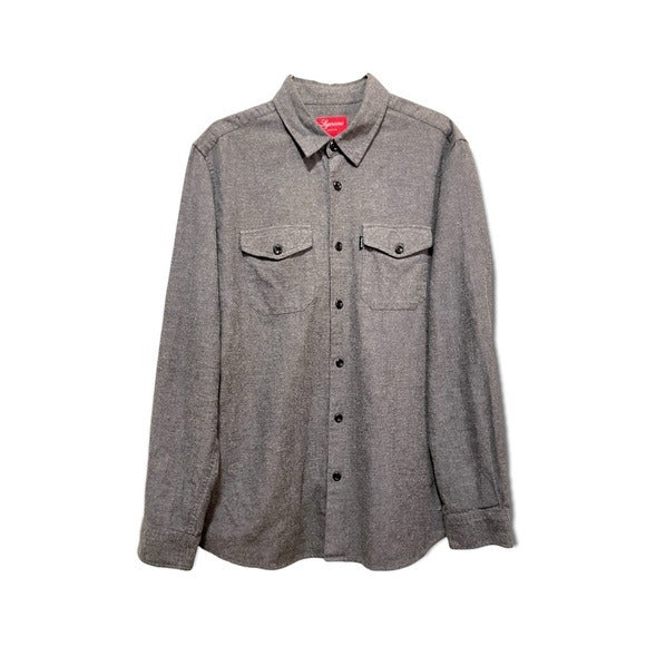 Men's SUPREME Button Down Shirt, Size: Large