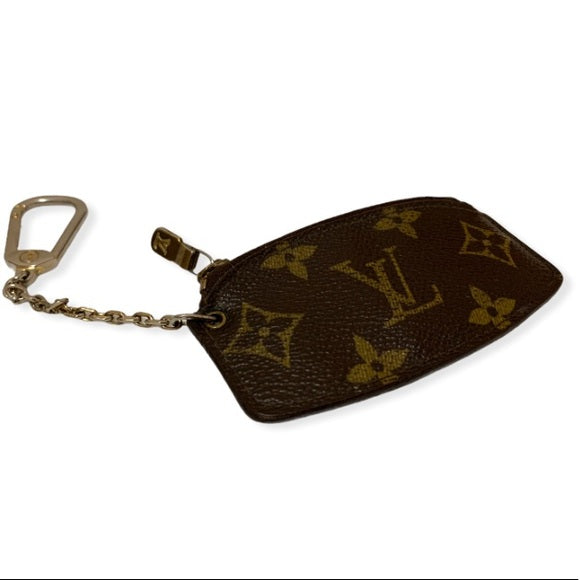 Old Louis Vuitton Coin Purse with Keychain