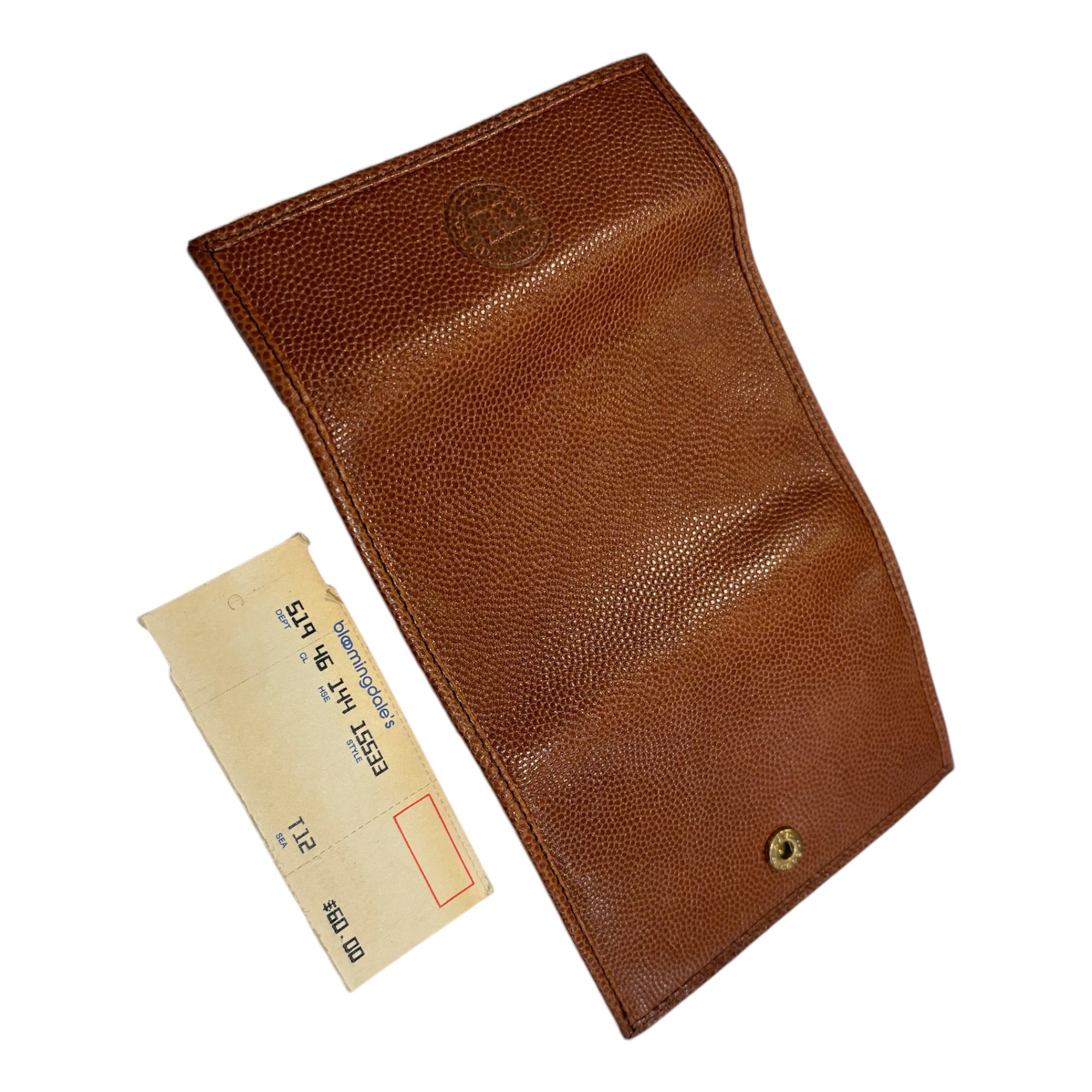 FENDI Vintage Grain Leather Key Holder