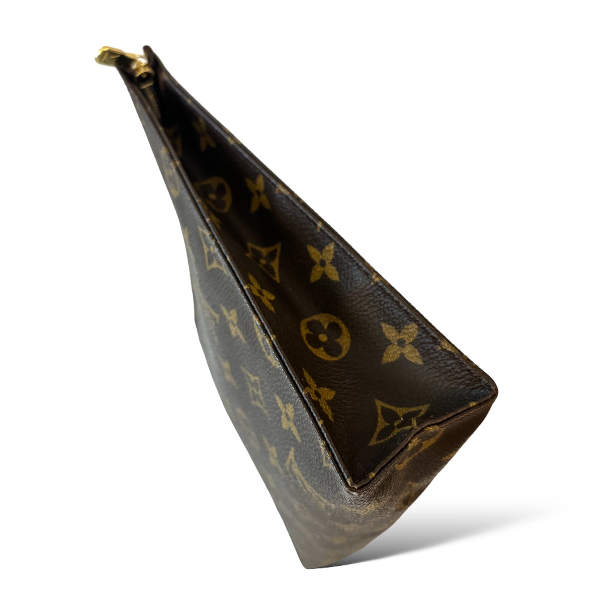 Louis Vuitton Pochette Accessoire leather clutch bag