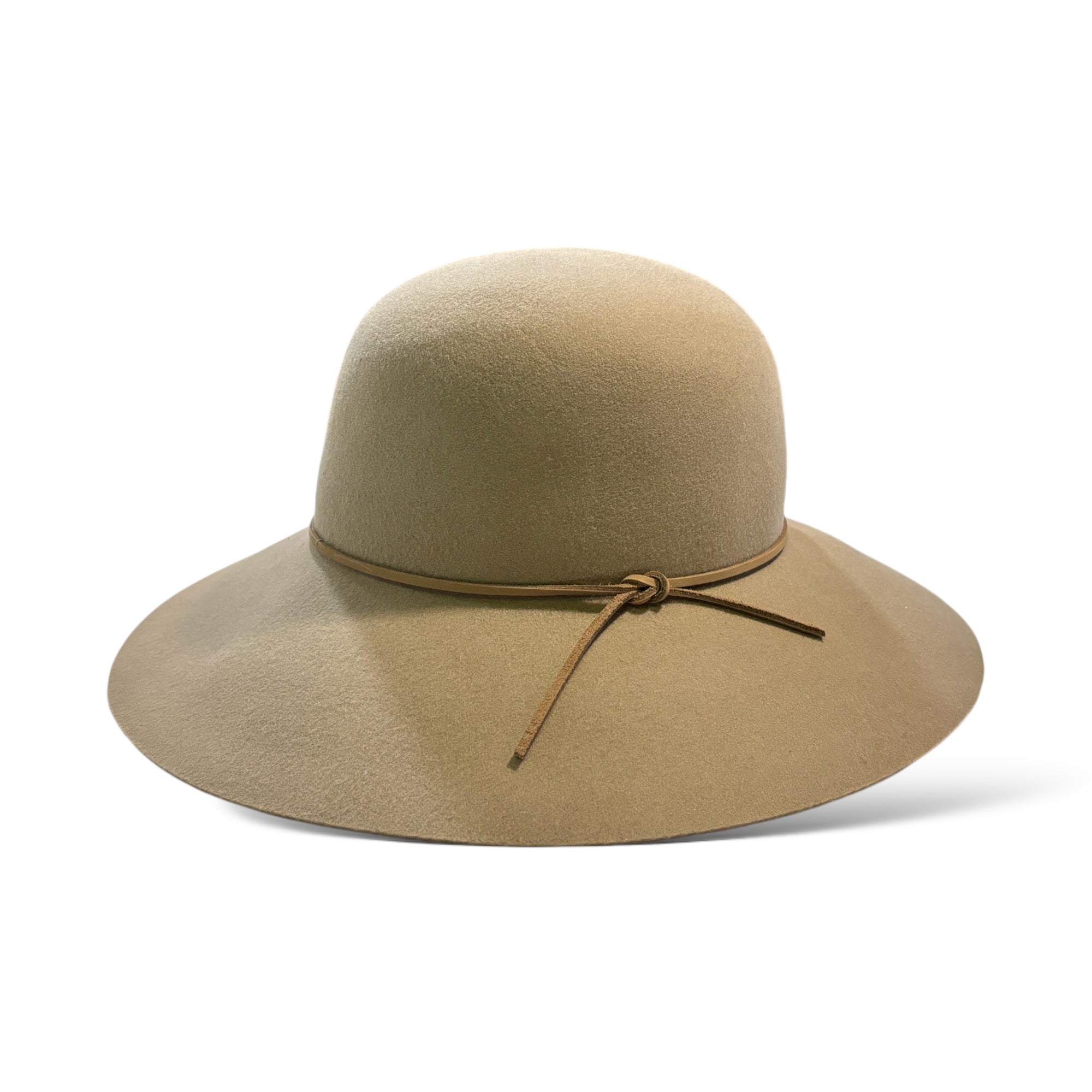 PHENIX Beige Wool Hat |O/S|