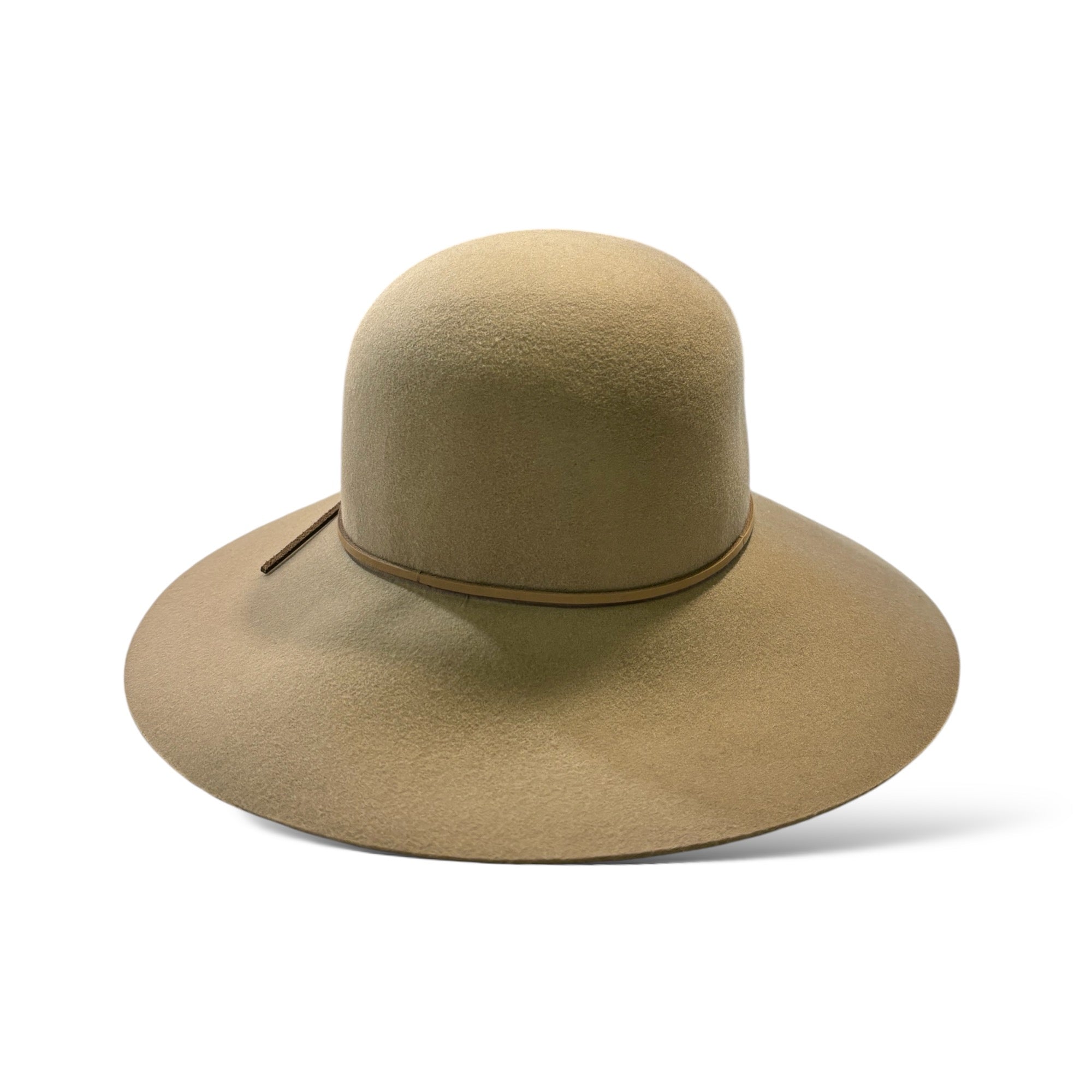 PHENIX Beige Wool Hat |O/S|