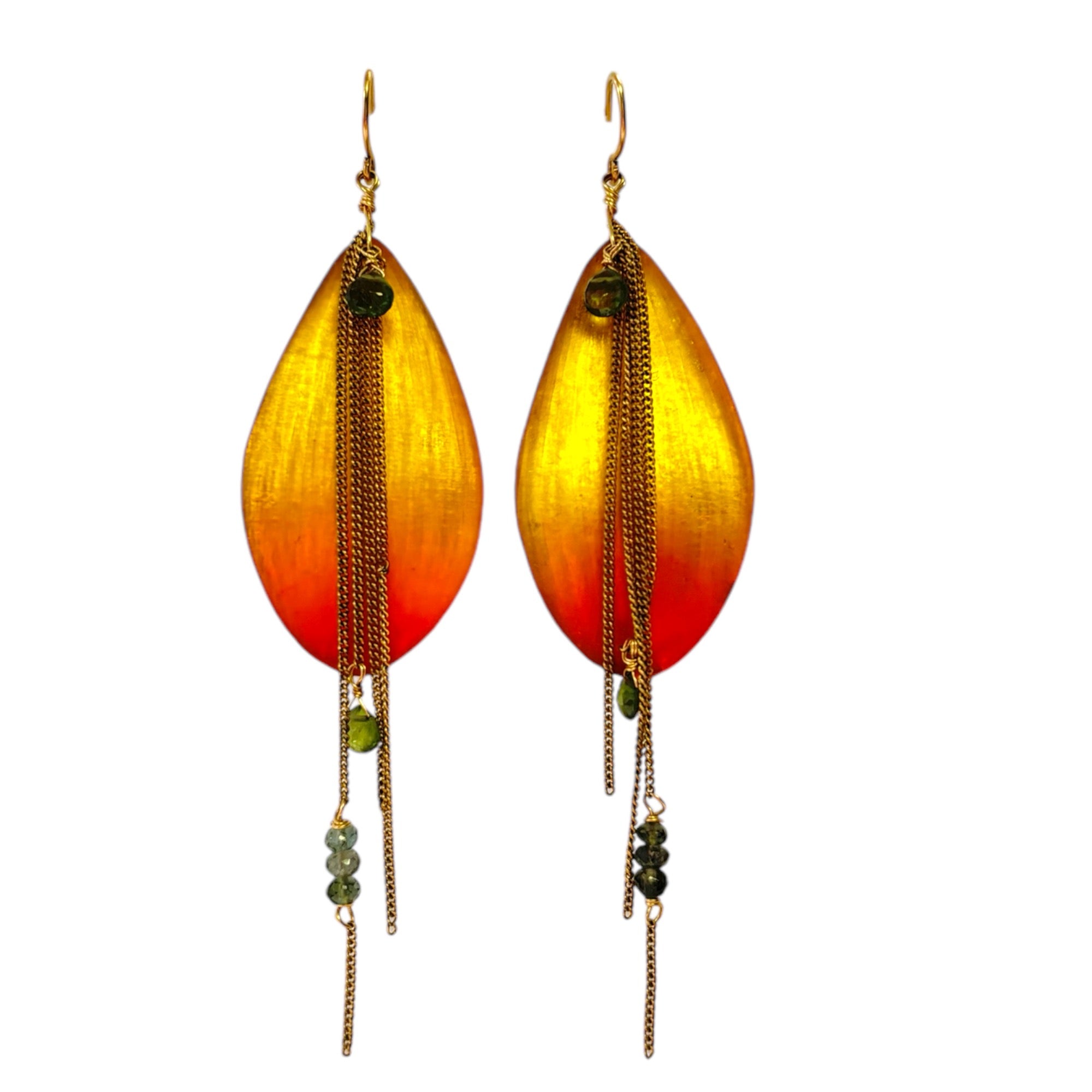 ALEXIS BITTAR Hand Carved Lucite Earrings