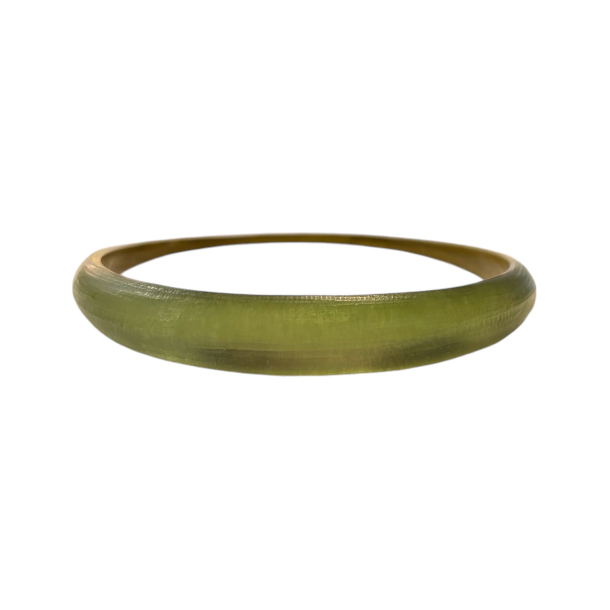 ALEXIS BITTAR Hand Carved Lucite Bangle