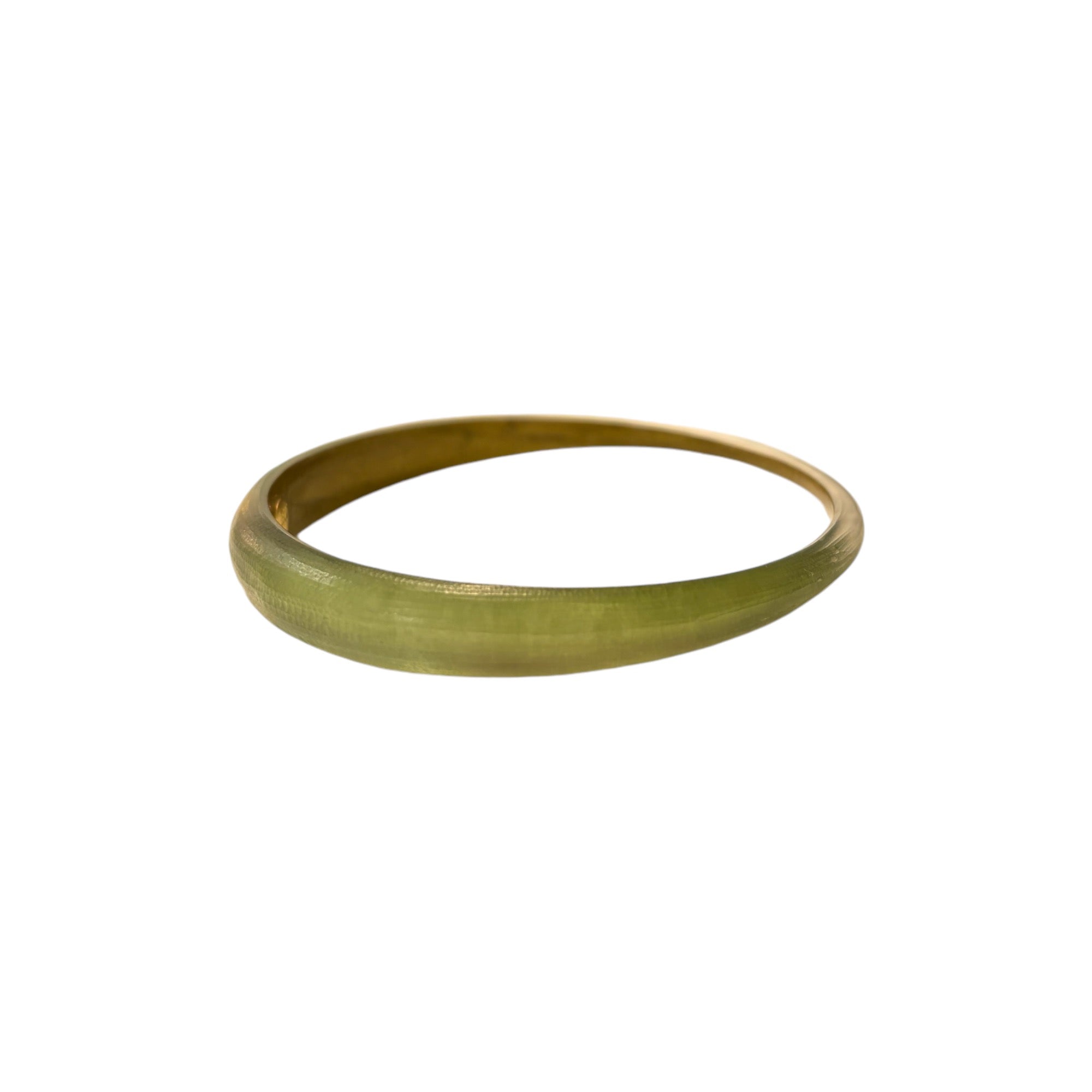 ALEXIS BITTAR Hand Carved Lucite Bangle