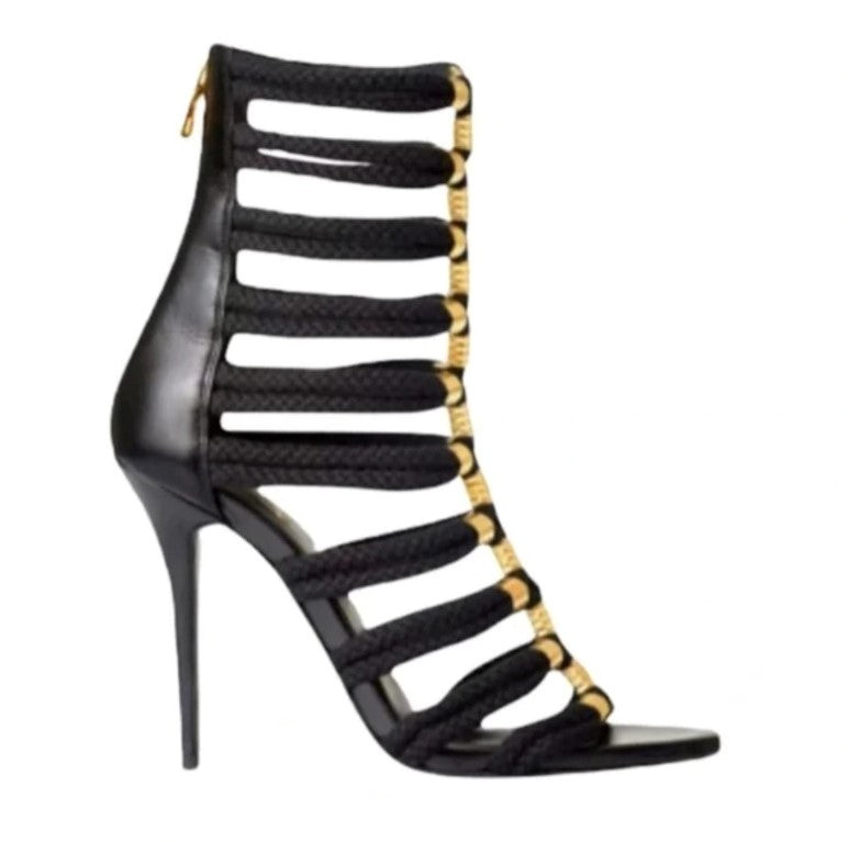 Balmain x H&M Size: EU 39 Rope Gladiator Heels Sandals