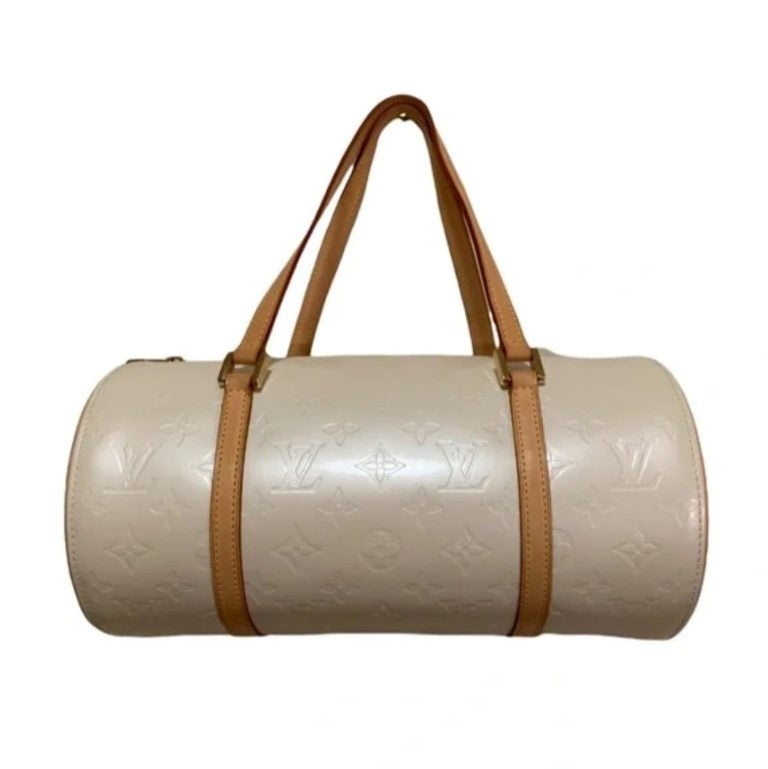 Louis Vuitton Louis Vuitton Bedford Perle Vernis Leather Handbag