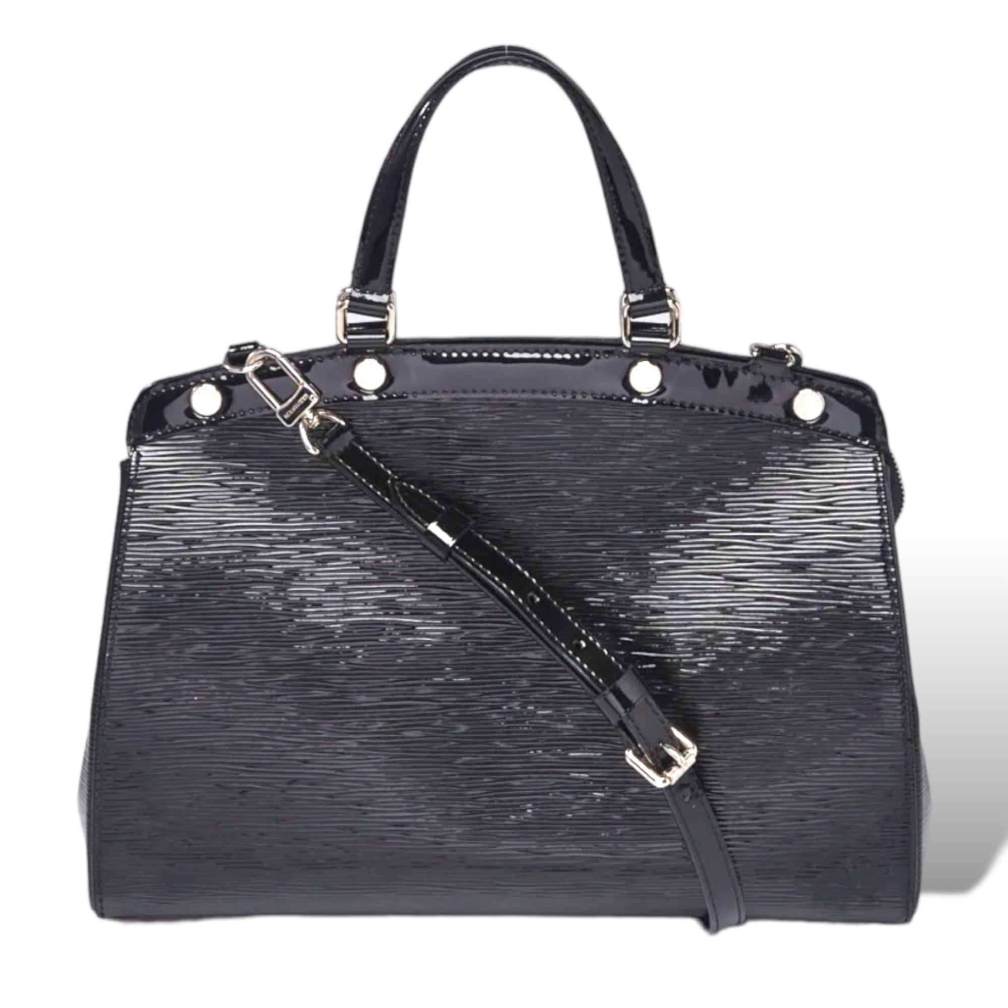 Louis Vuitton Brea mm Bag Black EPI Leather Tote