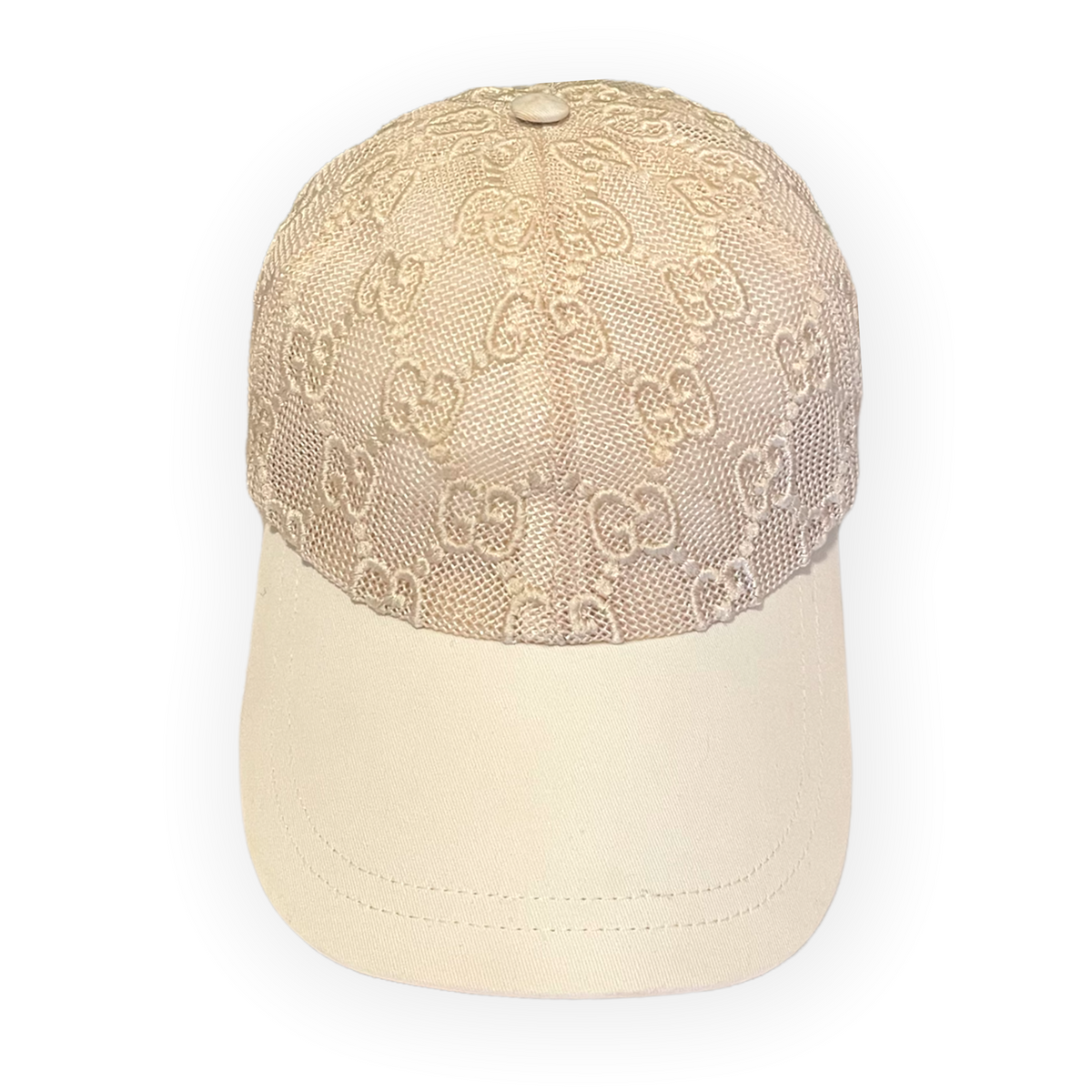 Fashion Elevation: Gucci GG Canvas Baseball Hat Web Hat in Blue