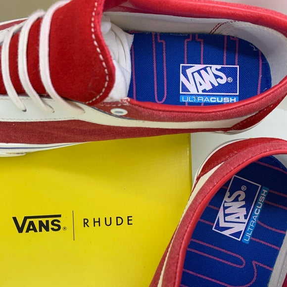 VANS VAULT X RHUDE Racing Red