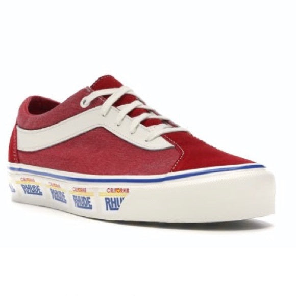 VANS VAULT X RHUDE Racing Red